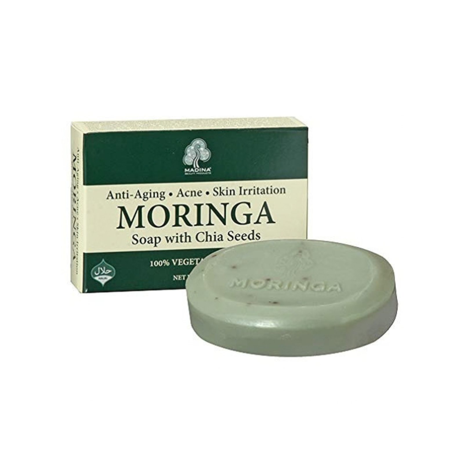 Vibez - Beverages Moringa with Chia Seeds Bar Soap